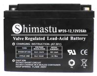 12V26AH pentru sursă de rezervă de urgență
